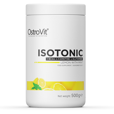 Изотоник OstroVit Isotonic 500 г lemon with mint