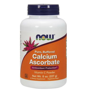Кальций аскорбат Now Foods Calcium Ascorbate Vitamin C 227 г
