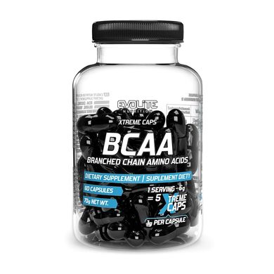 БЦАА Evolite Nutrition BCAA 2:1:1 Xtreme 60 капсул