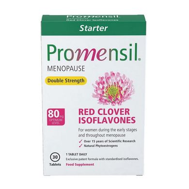 Підтримка при менопаузі PharmaCare Promensil Menopause Double Strenght 80 mg 30 таблеток