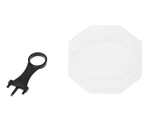 Капа OPRO Silver UFC Hologram Black/Red (art.002259002)